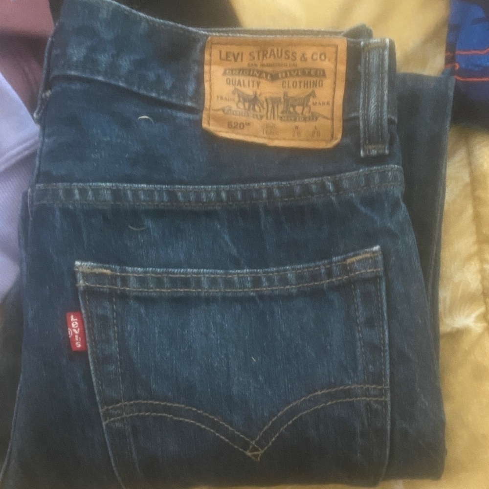 Levi's Relaxed Fit Dark Blue Jeans